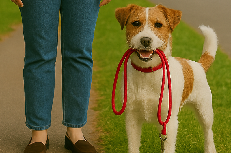 On and off leash training