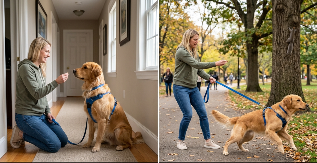 How to Stop Leash Pulling Fast (Proven Strategies) 1 - Stop Leash Pulling,How to Stop Leash Pulling,How to Stop Leash Pulling Fast Without Treats,dog training,leash pulling How to Stop Leash Pulling Fast (Without Treats)